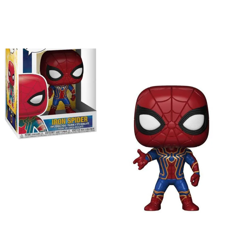 Экшн фигурка Funko из аниме мстители Железный человек и землетрясение Loki Черная