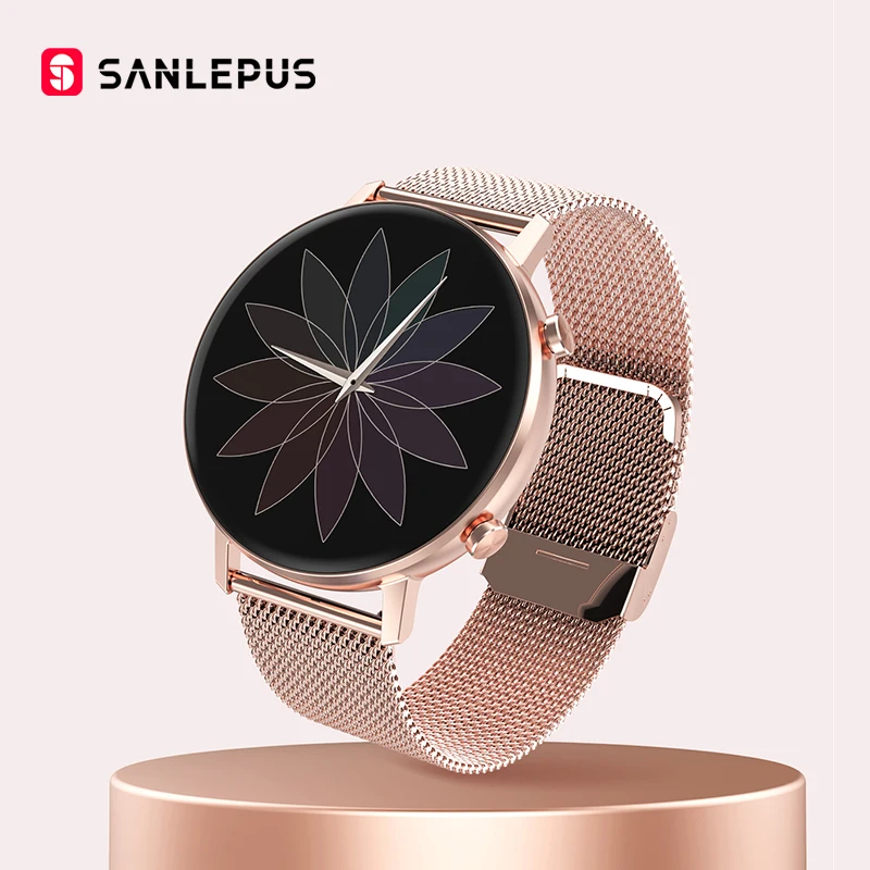 

2022 NEW SANLEPUS Smart Watch Men Women Couple Lovers Sport Smartwatch Blood Pressure Blood Oxygen Monitor For Android Apple