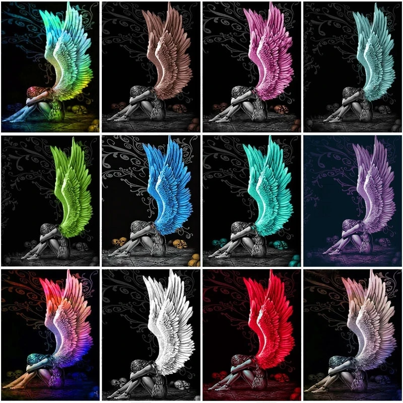 

Алмазная алмазная живопись 5D AB, алмазная вышивка, квадратная вышивка, украшение для дома, Набор для вышивки крестиком в виде обезьяны