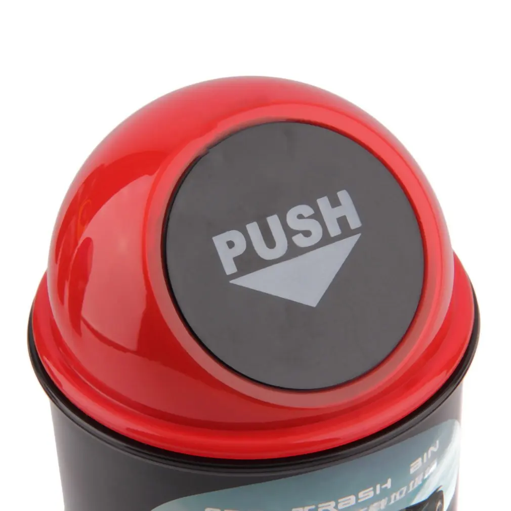 

New Convenient Mini Auto Car Home Trash Rubbish Can Garbage Dust Case Holder Box Bin Dustbin New Dropping Shipping& hot selling