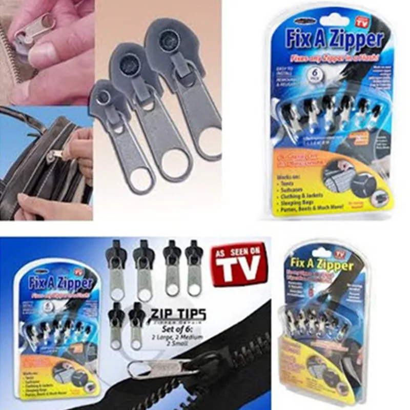 Новый универсальный Ремонтный комплект для мгновенной фиксации на молнии 6