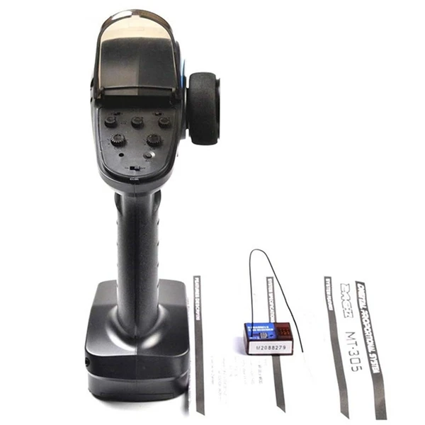 Radio Digital de superficie, transmisor con receptor para coche de Control remoto, MT-305, 2,4 GHz, 3 canales, 3 CANALES, 2,4G, 3 canales, AFHS-4