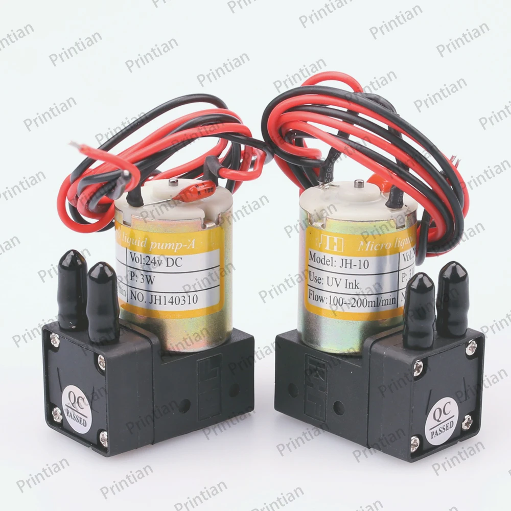 JH-10 DC 24V УФ чернила насос для Ультрафиолетовый того чтобы свернуть планшетный