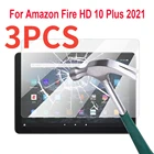3 шт. 9H закаленное стекло для защиты экрана для Amazon Fire HD 10 Plus 2021 Защитная пленка для Kindle Fire HD 10 Plus 10,1 дюймов
