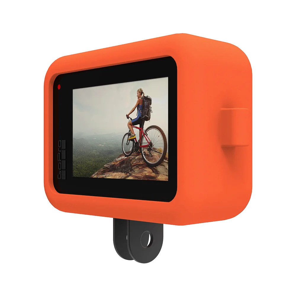 Мягкий силиконовый чехол hero 8 для Gopro черный противоударный защитный с полным