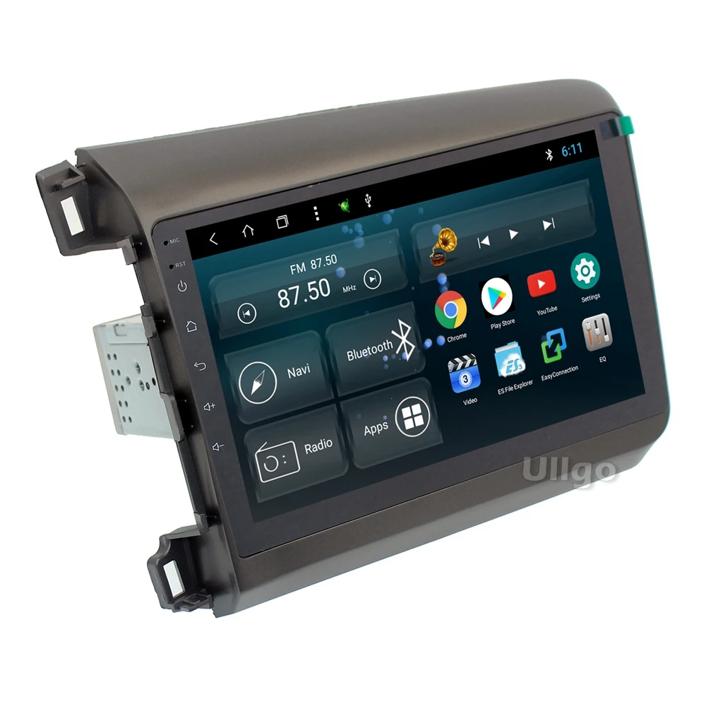 Автомобильная магнитола 4 Гб ОЗУ + 64 ПЗУ Android 8 1 для Honda Civic 2012 дюймов LHD Авторадио GPS