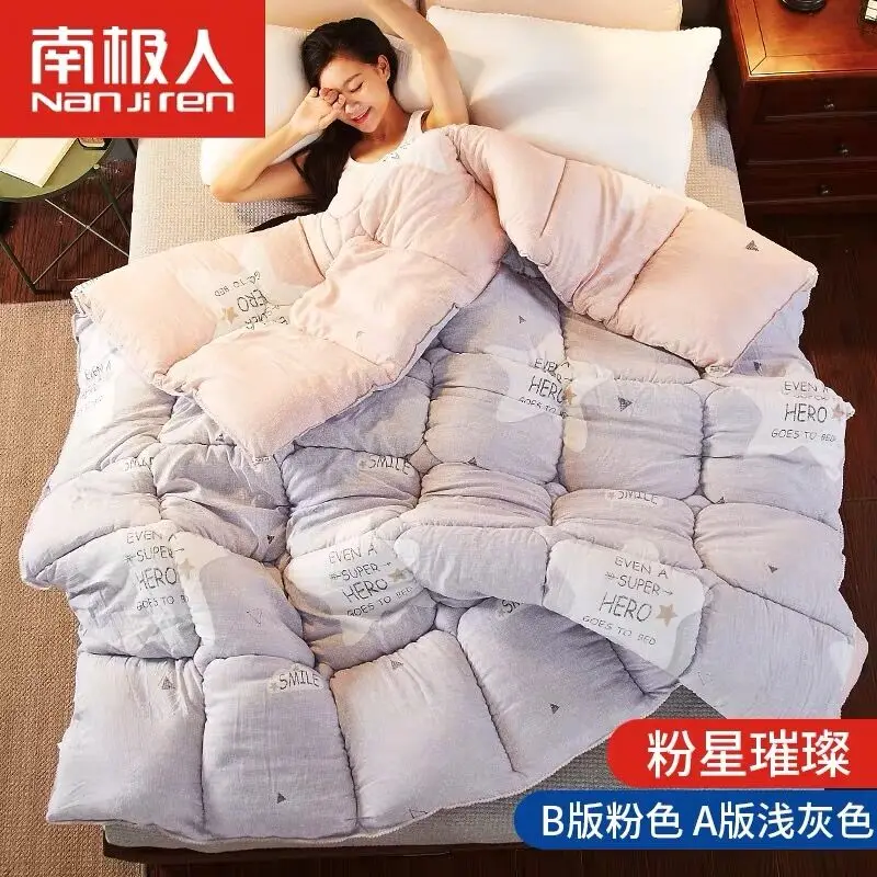 Зимнее толстое теплое Флисовое одеяло для взрослых размер king/twin/queen весна-осень |