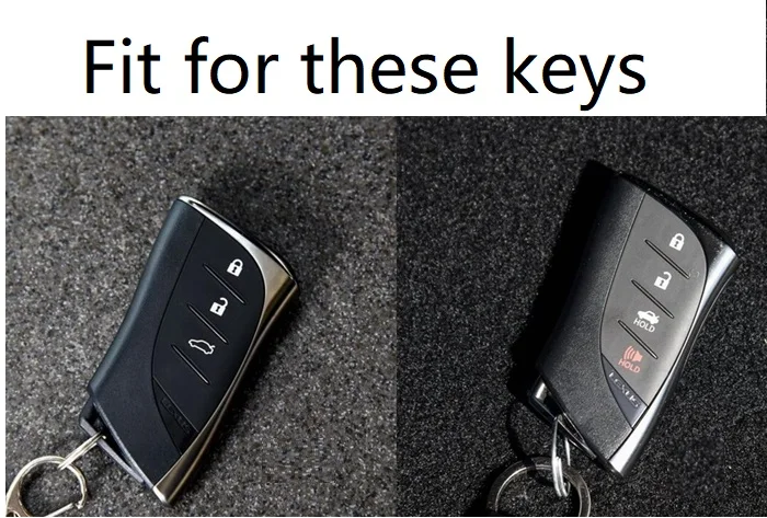 Высококачественный чехол для автомобильного ключа из алюминиевого сплава Lexus es200