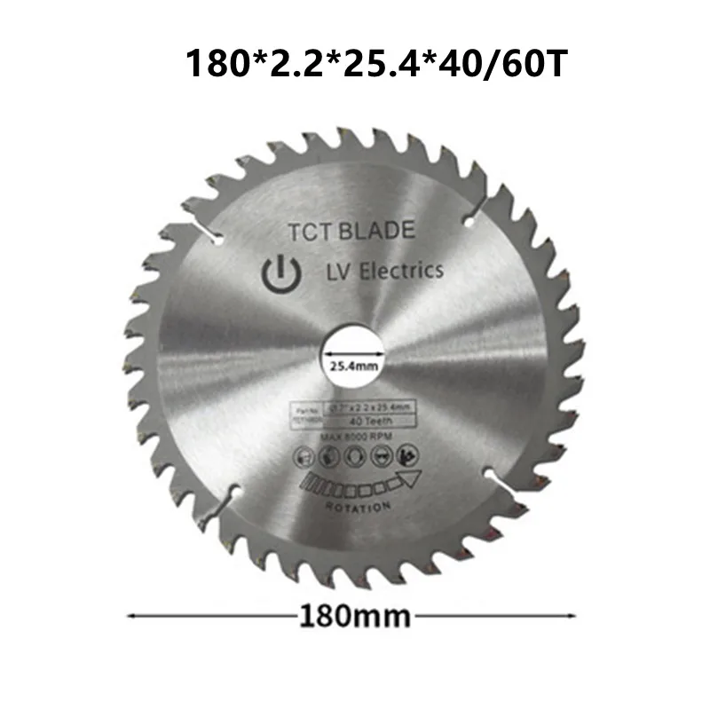 

1pc 160/165/180/210mm 28T/40T/48T/60T/80T TCT Wood Circular Saw Blade Wood Cutting Disc Carbide TCT Saw Blade Woodworking Tools