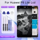 ЖК-дисплей 5,0 дюйма для Huawei P8 Lite 2015 с сенсорным экраном и дигитайзером в сборе