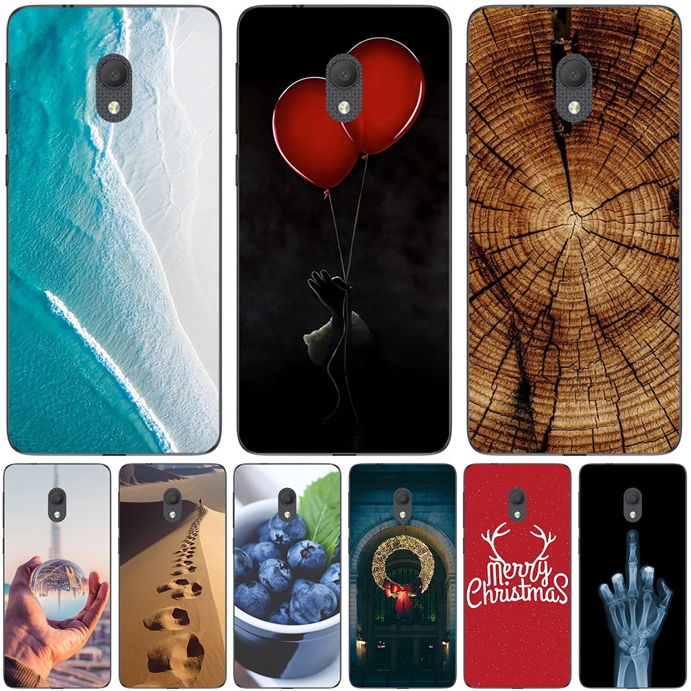 

Для Alcatel Работает с любым оператором, 1C 5009 [Да] 2018 1C (2019) 5003D чехлы из мягкого силикона ТПУ защитный чехол-накладка милые Чехлы класса люкс Coque с...