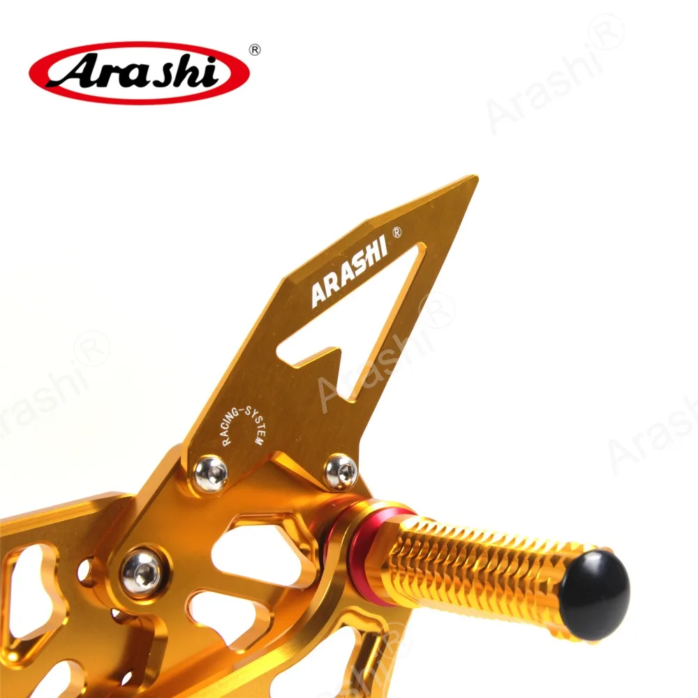 ARASHI для HONDA CBR600RR 2007-2008 Rider Rearsets CBR 600 CBR600 RR 2007 2008 07 08 Регулируемые подножки для ног