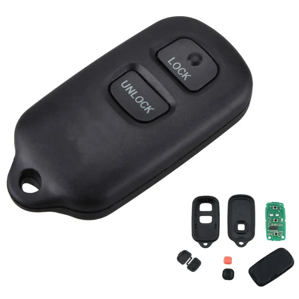 

315MHz 3 Buttons Keyless Entry Car Remote Key Fob Replacement HYQ12BBX Fit for Toyota / Echo / Highlander / RAV-4/Tundra/Prius