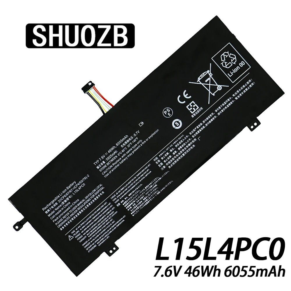 Новый аккумулятор L15L4PC0 L15S4PC0 для ноутбука Lenovo IdeaPad 710S 13ISK 13IKB XiaoXin Air Pro V730 13 L15M4PC0