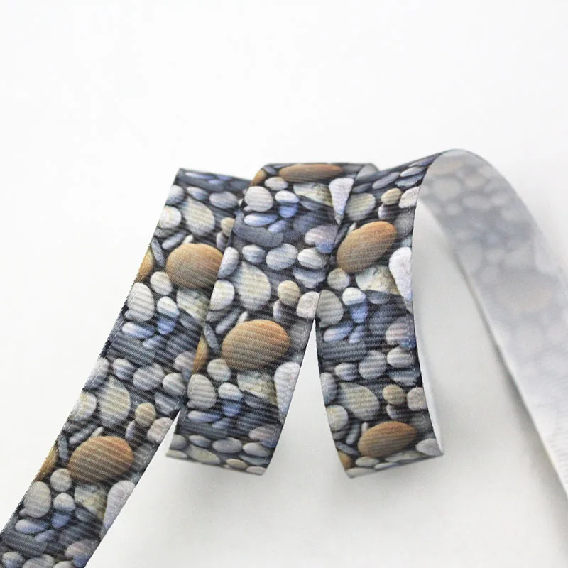 

Colored stones printed grosgrain ribbon 9-75mm DIY handmade materials christmas wedding gift wrap tape ribbons