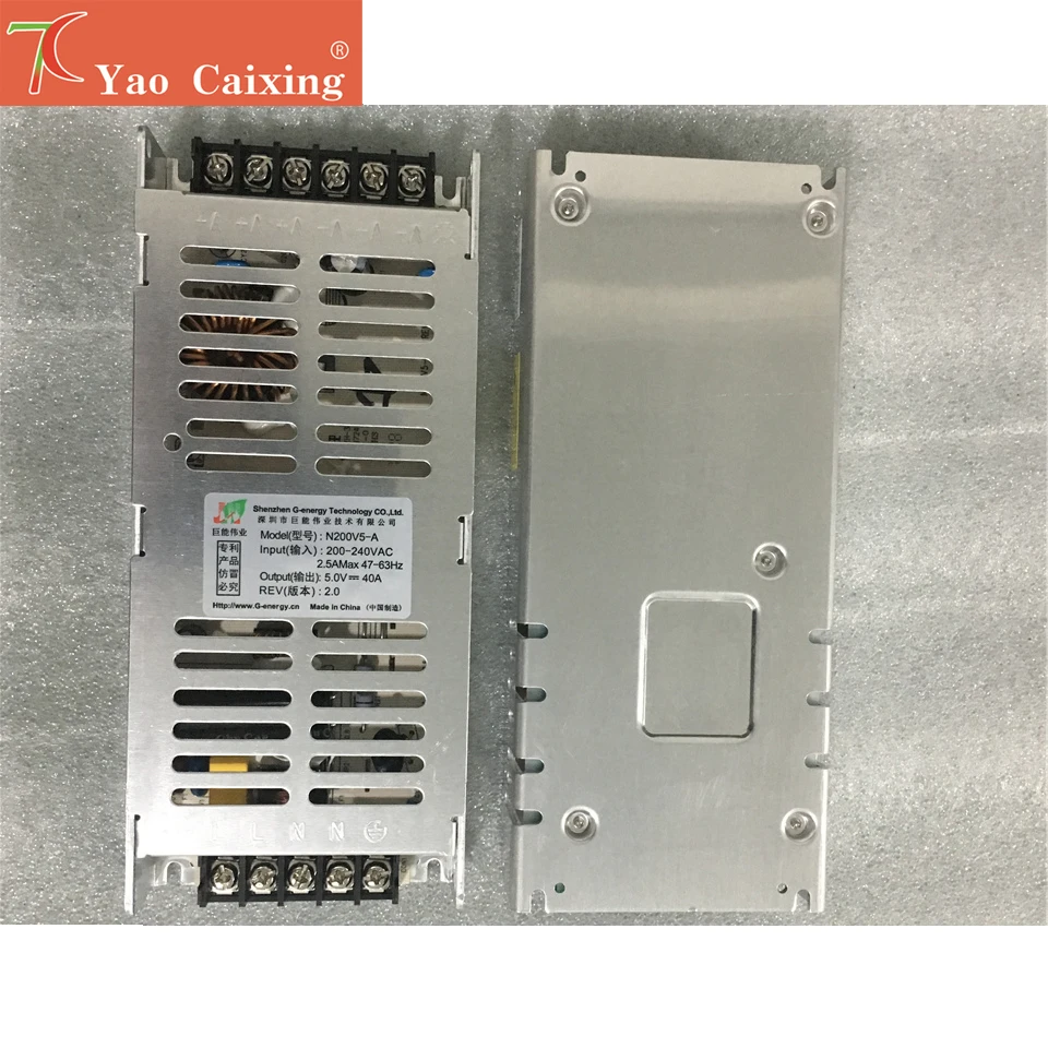 Светодиодный дисплей выделенный источник питания 5V40A 200 Вт можно управлять 6