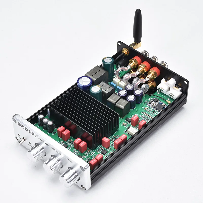 Lusya TPA5613 2 1 HIFI цифровой аудио усилитель QCC3008 Bluetooth 5 0 75 Вт * + 150 мощности для