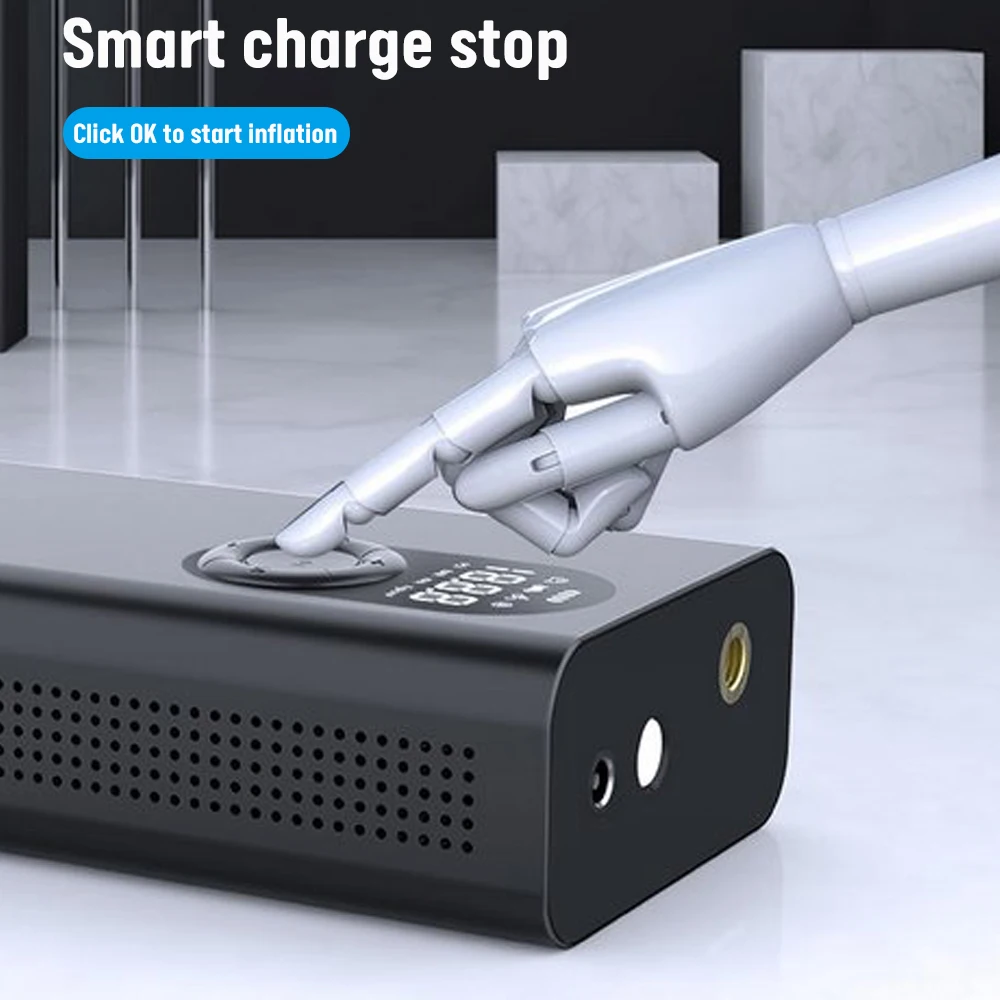 vender 12v 150psi Compressor De Ar Do Carro Inflator Bomba Com Lâmpada Led Para Carro Motocicleta Bicicleta Pneu Portátil Bomba De Ar Elétrica