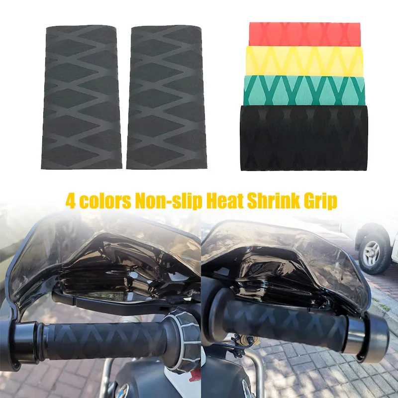 

Non-slip Heat Shrink Grip 5 colors Rubber Grip Glove Handlebar Universal Motorcycle For BMW R1250GS R1200GS ADV F900XR F750GS