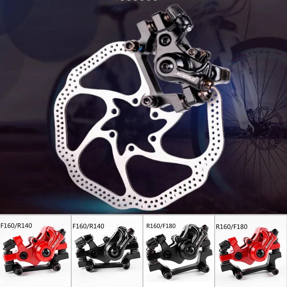 

Комплект дисковых тормозов для велосипеда, тормозная система F160/R140 или R160/F180, алюминиевый сплав, аксессуары для дорожного и горного велосип...