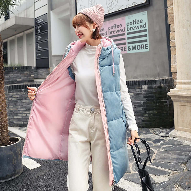 

2019 new autumn winter women fashion casual warm jacket female bisic coats Lady overcoat woman parka long coat