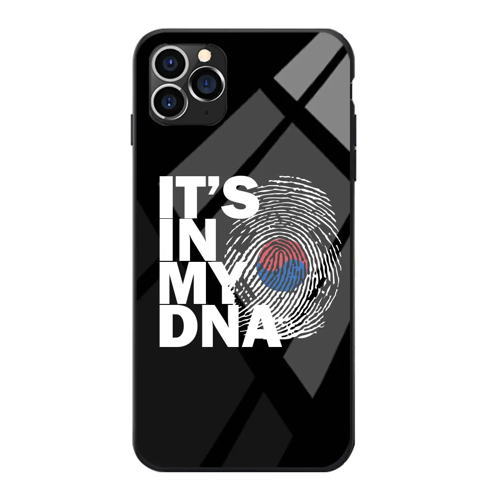 Tempered Glass For Samsung A20 50 70 M20 30 S7 S8 S9 S10 LITE Edge PLUS NOTE South Korea Flag Coat Of Arms Soft TPU Phone Cases |