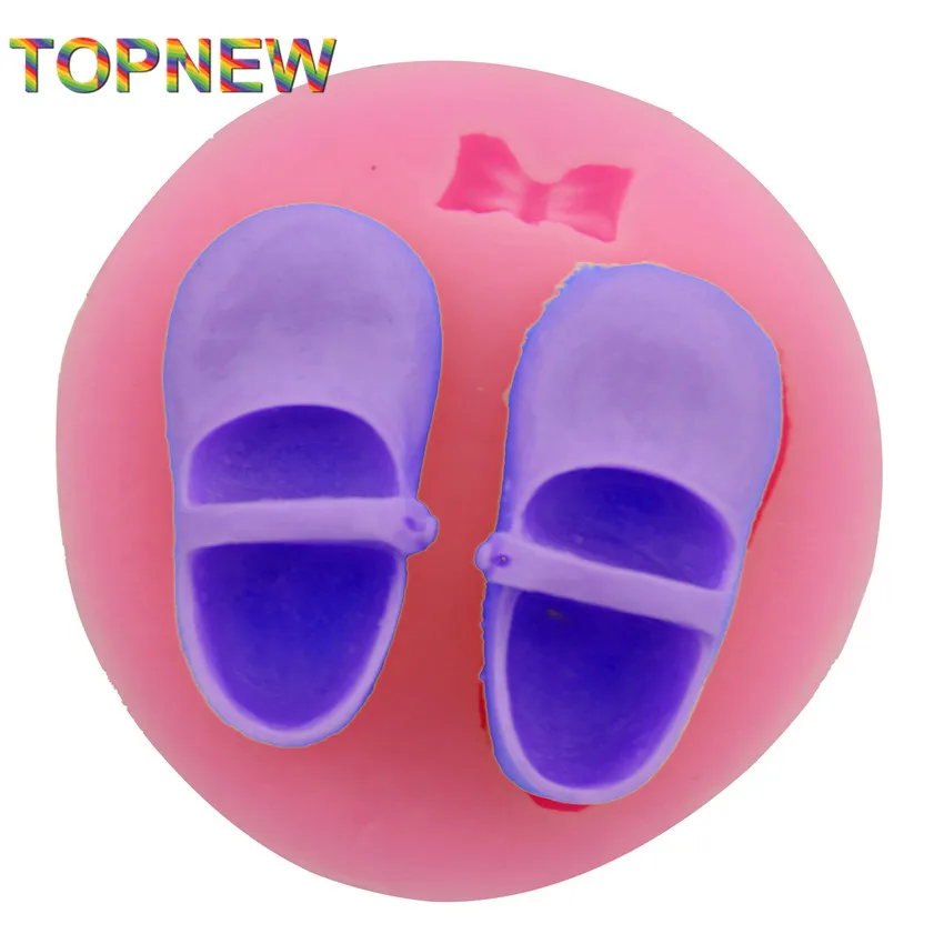 Форма обуви Маффин сладкие конфеты Желе помадка торт шоколадная 3D силиконовая