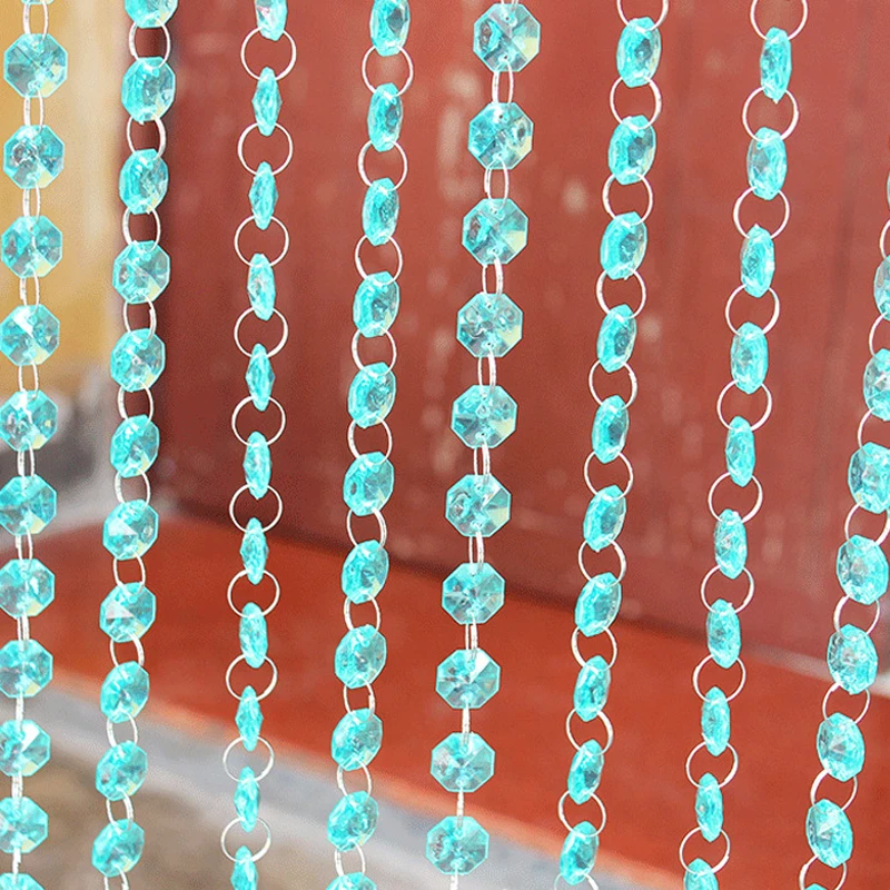 1 м украшение для дома с украшением в виде кристаллов прозрачные акриловые бусины