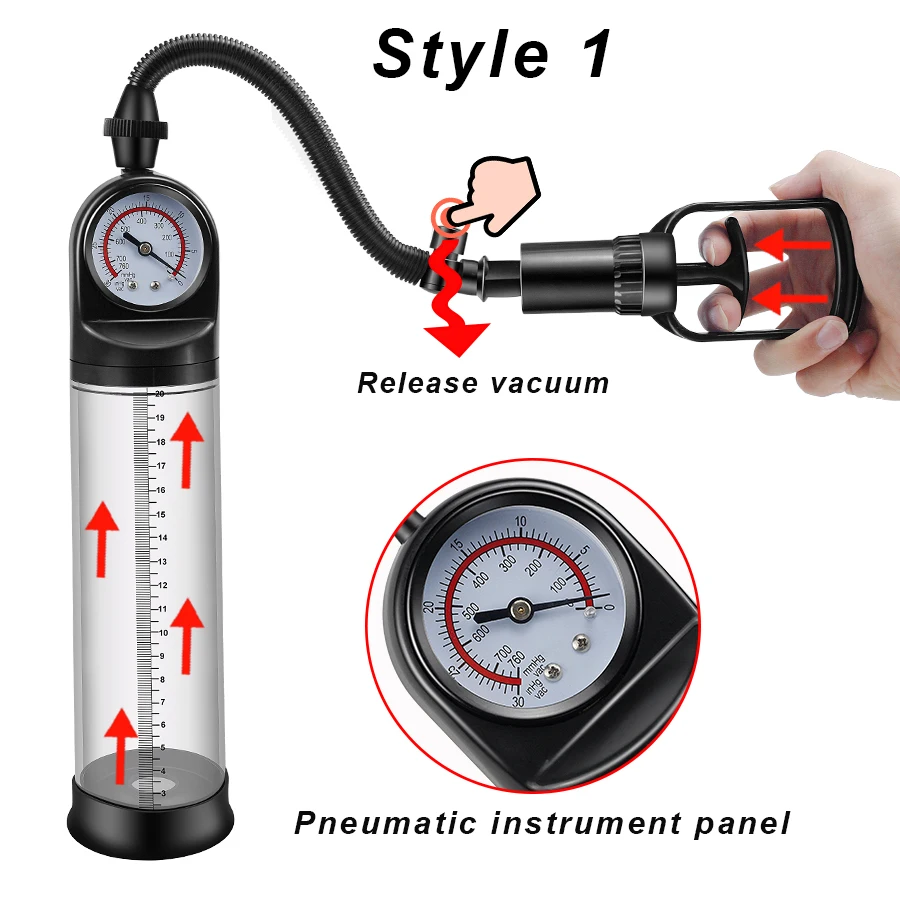 Насос для увеличения пениса HWOK вакуумные игрушечные насосы мужчин инструменты