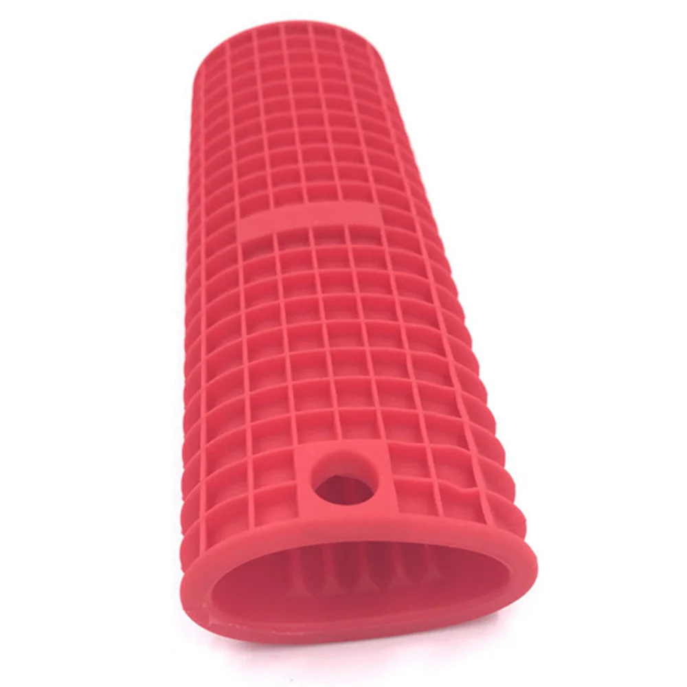 2 шт. силиконовый держатель с горячей ручкой чехлы для термостойких кастрюль