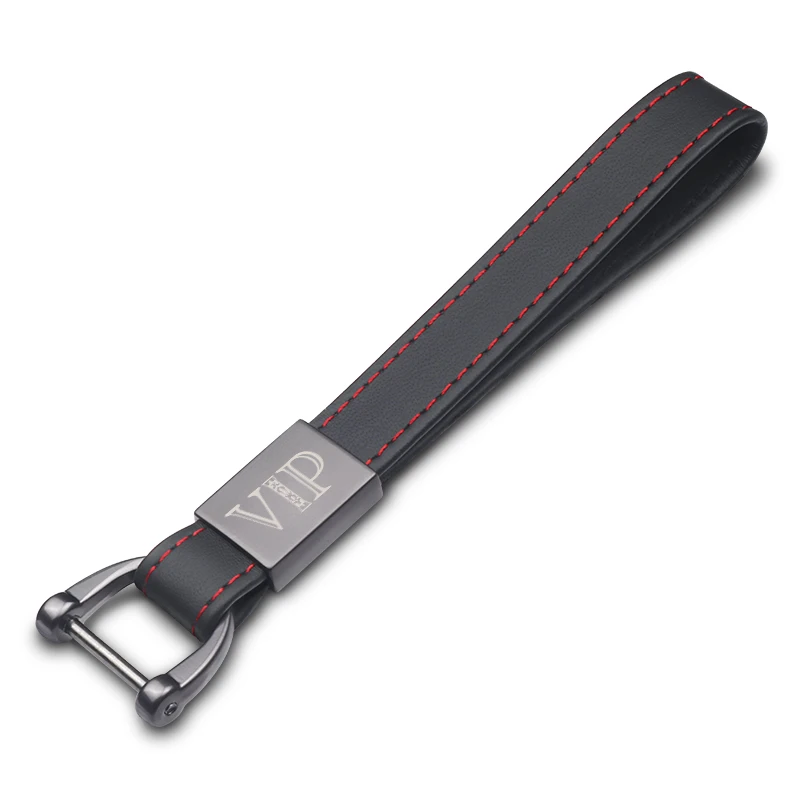 

Leather car keychain business keychain personality with car logo alloy keychain for Geely New Vision X3X6 Borui Boyue Emgrand GL