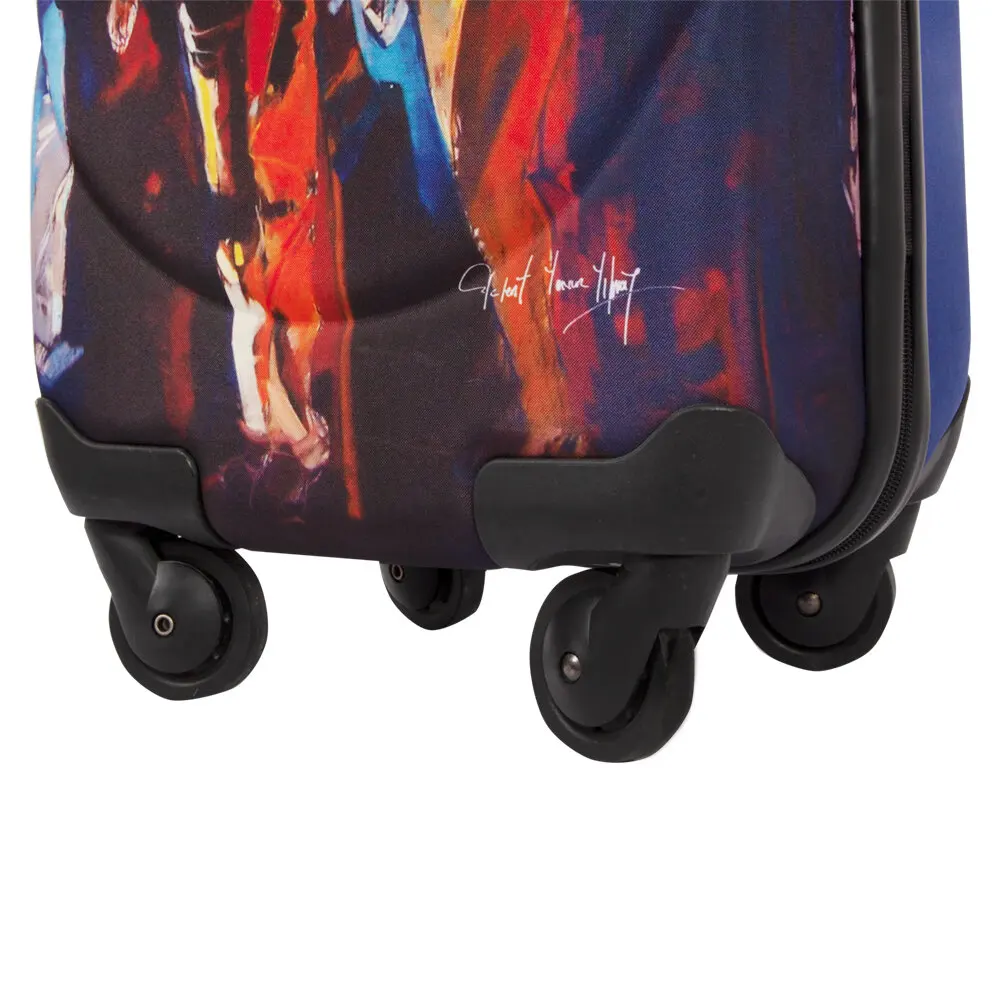 

BiggDesign Umbrellas Cabin Size Suitcase 18 inch Suitcase on Wheels Suitcase for Travel Travel Suitcases with Wheels free shippi