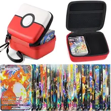 Pokemon Card Album Storage Bag English V VMAX TAG TEAM MEGA EX GX Trainer Energy Display Playing Game Shining Cards Box Kids Toy