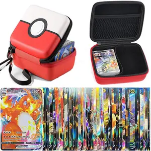 pokemon card album storage bag english v vmax tag team mega ex gx trainer energy display playing game shining cards box kids toy free global shipping