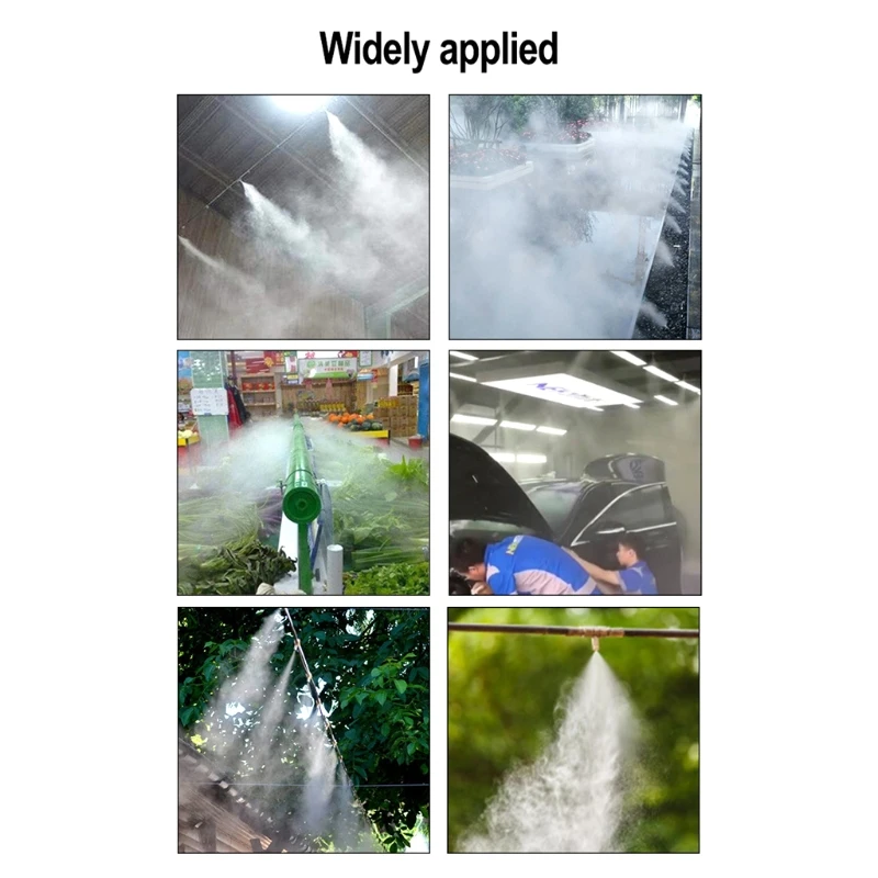 Латунная запотевающая насадка 10 упаковок для распыления высокого давления