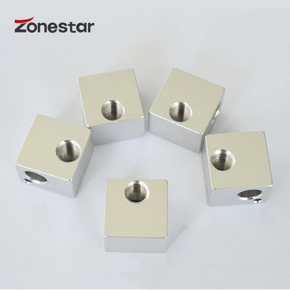 Нагревательный блок для 3D-принтера 16x16x12 мм набор запчастей ручной сборки детали