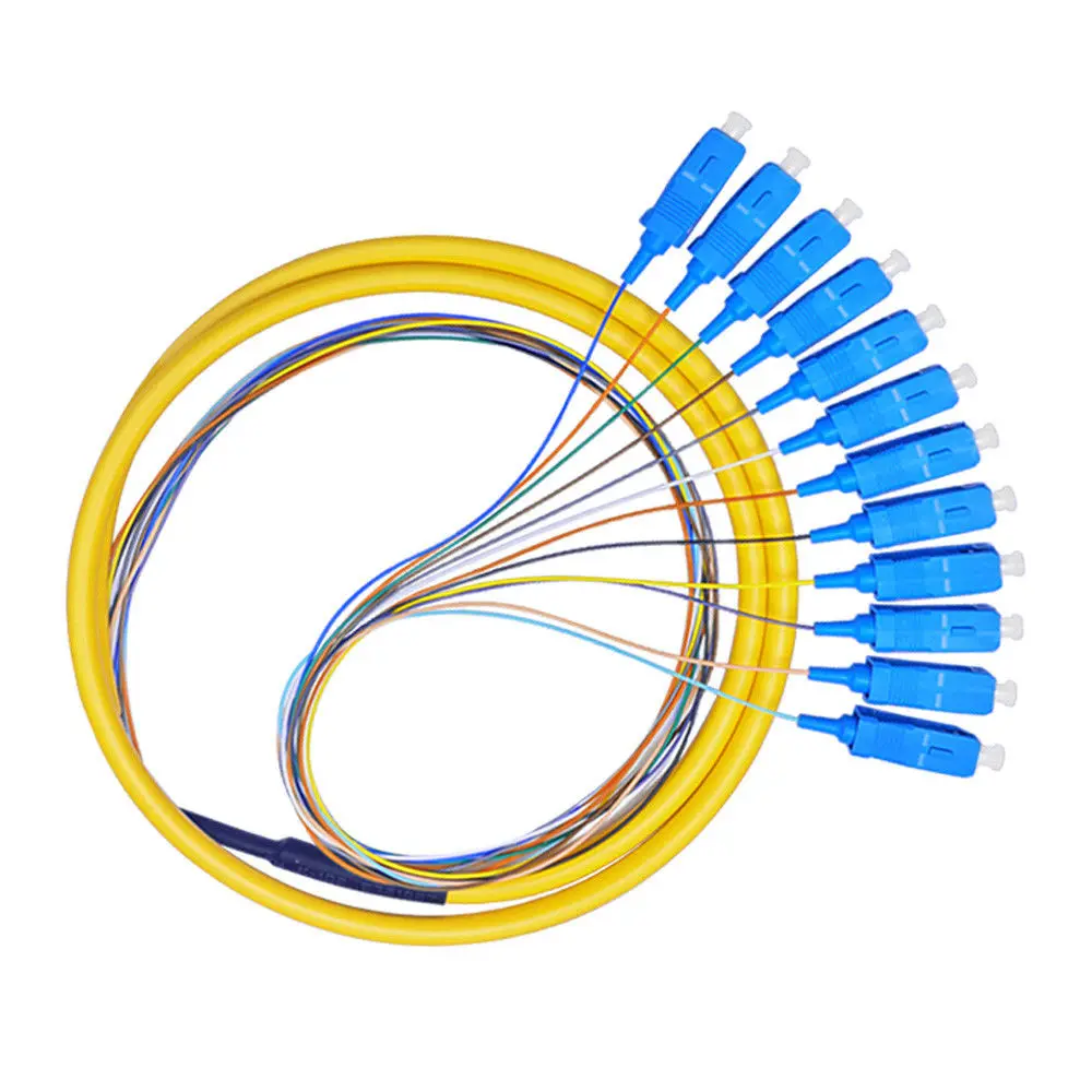 High Quality SC 12 Cores Optical Fiber Pigtail FTTH UPC Core Simplex mode Optic | Мобильные телефоны и аксессуары
