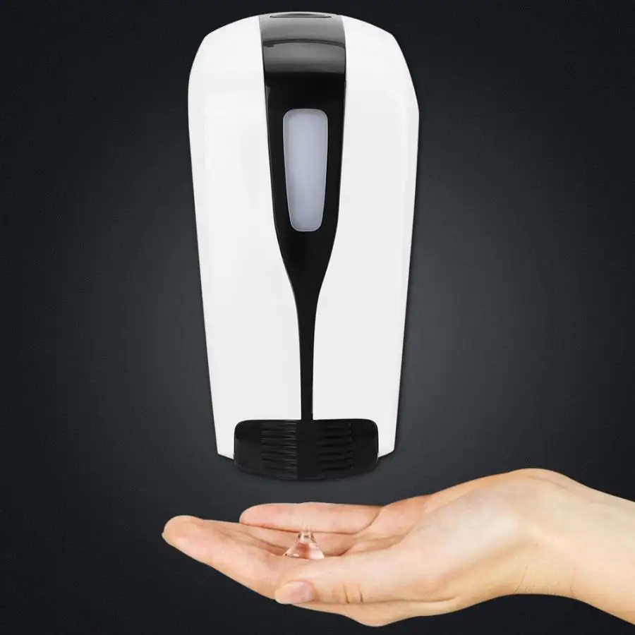 Настенный диспенсер для жидкого мыла 500 мл душа шампуня с замком бутылка