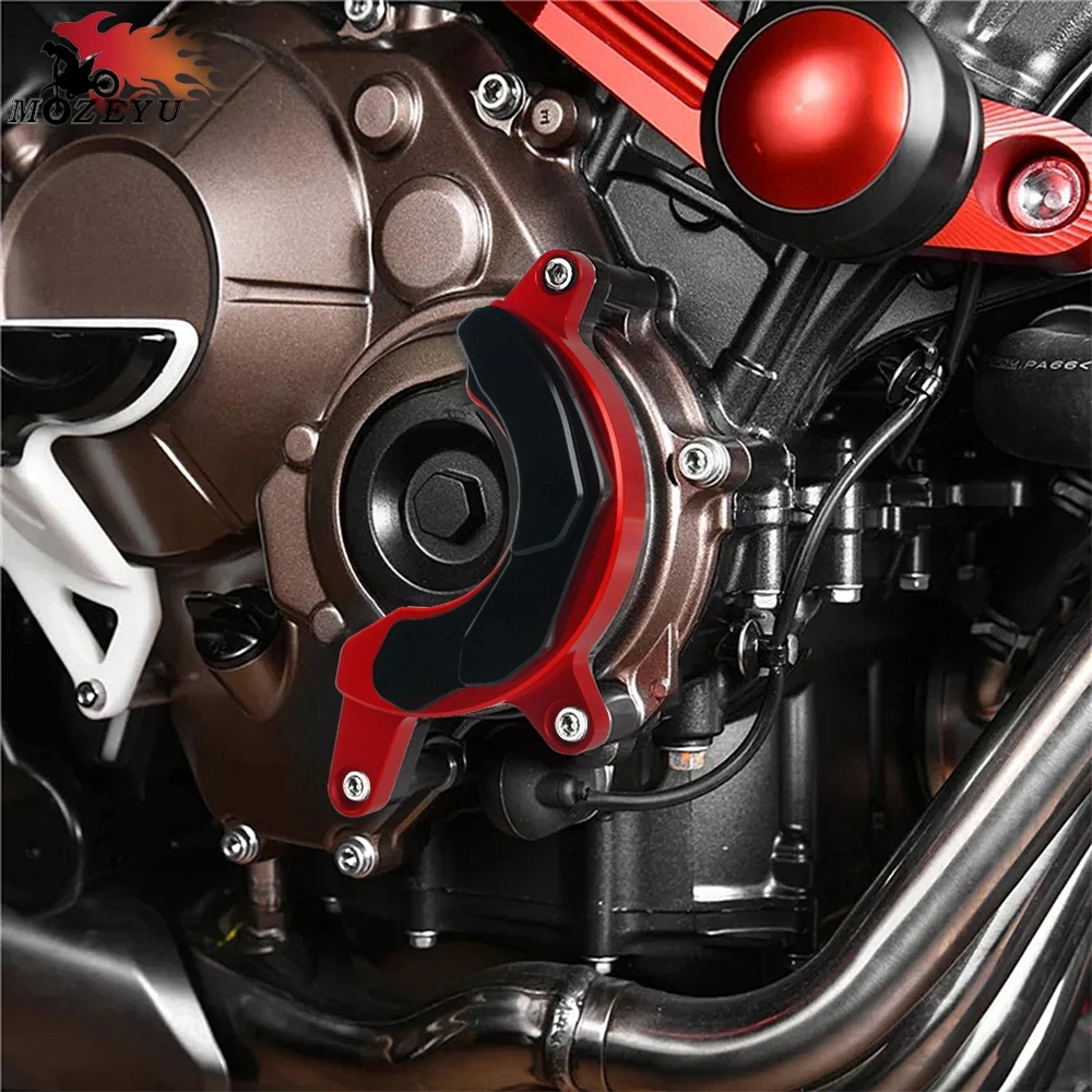 

cb650f cbr650r Motorcycle Engine Cover Stator Case Crash Slider Guard Cover For Honda CBR650R CB650R Neo Sports Cafe 2019-2020