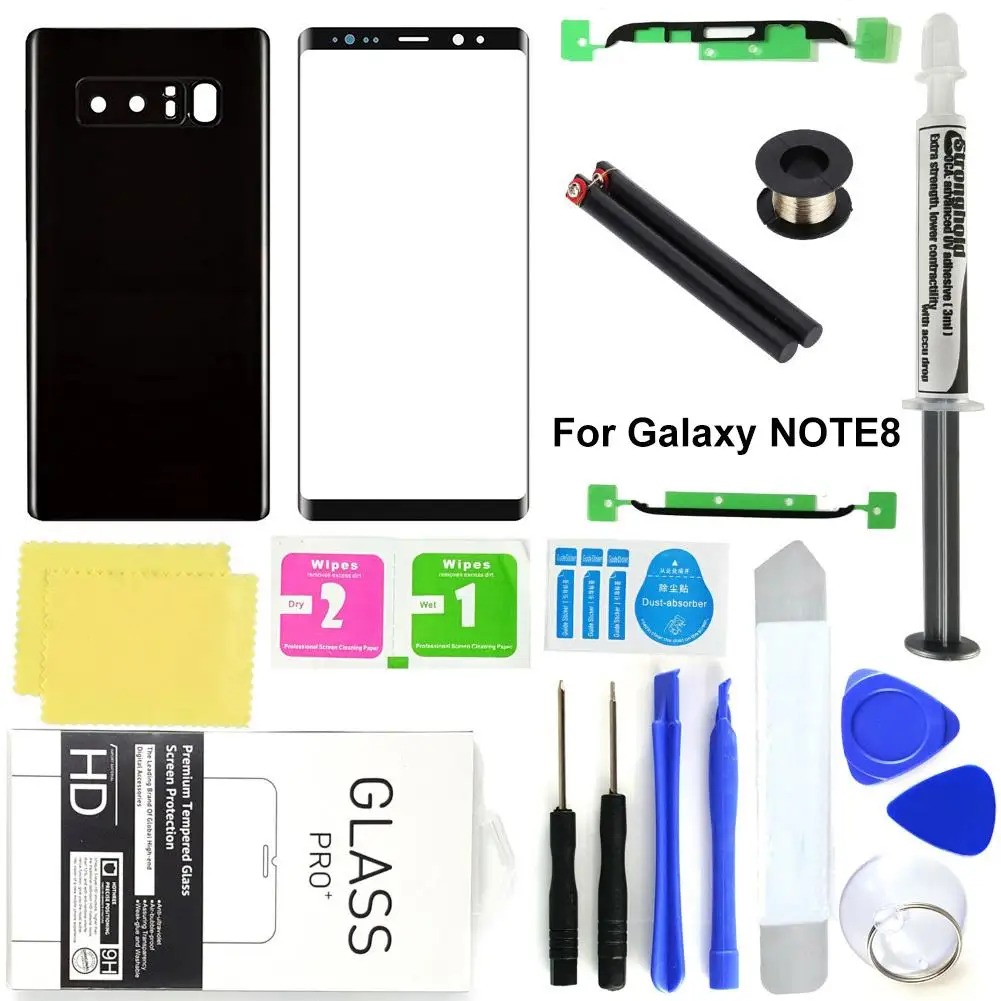 

Outer Front Touch Screen Digitizer Replacement Kit for Samsung Galaxy Note 8