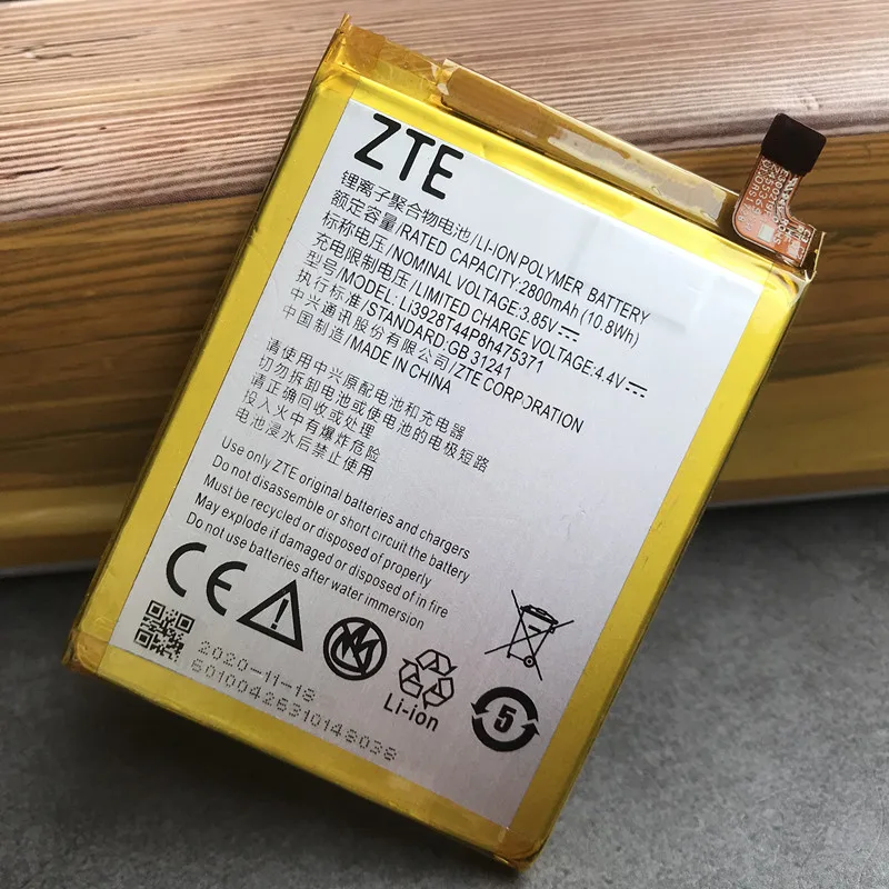 Аккумулятор Li3928T44P8h475371 для ZTE Blade A1 C880 C880U C880A C880S AXON Mini B2015 B2016 Xiaoxian3 2800