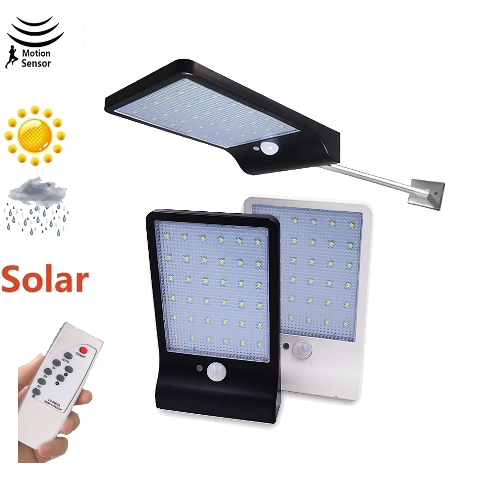 48 Светодиодный светильник на солнечной батарее уличный освещение сада
