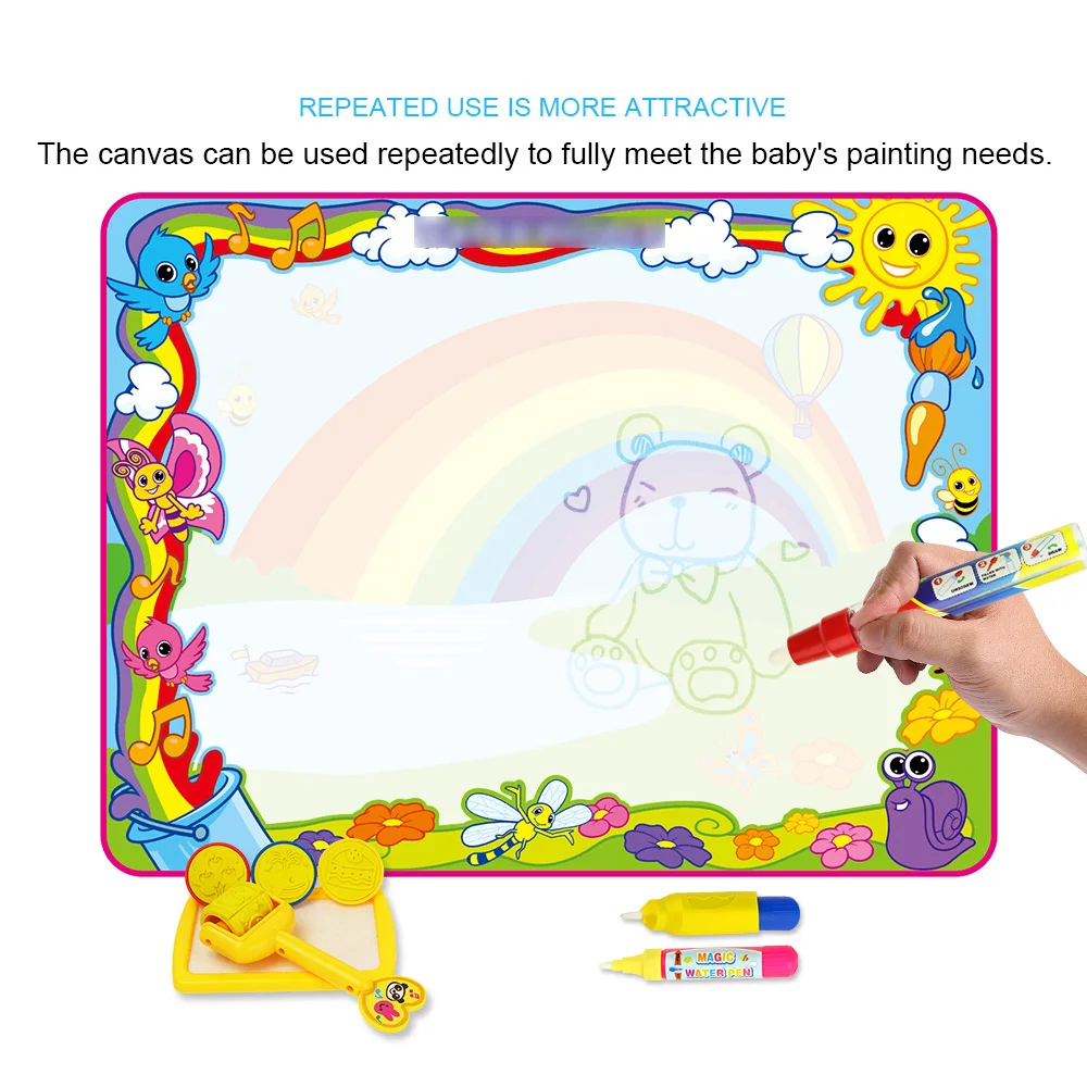 Нетоксичная доска для рисования волшебный коврик 86*65 см Рисунок и написание