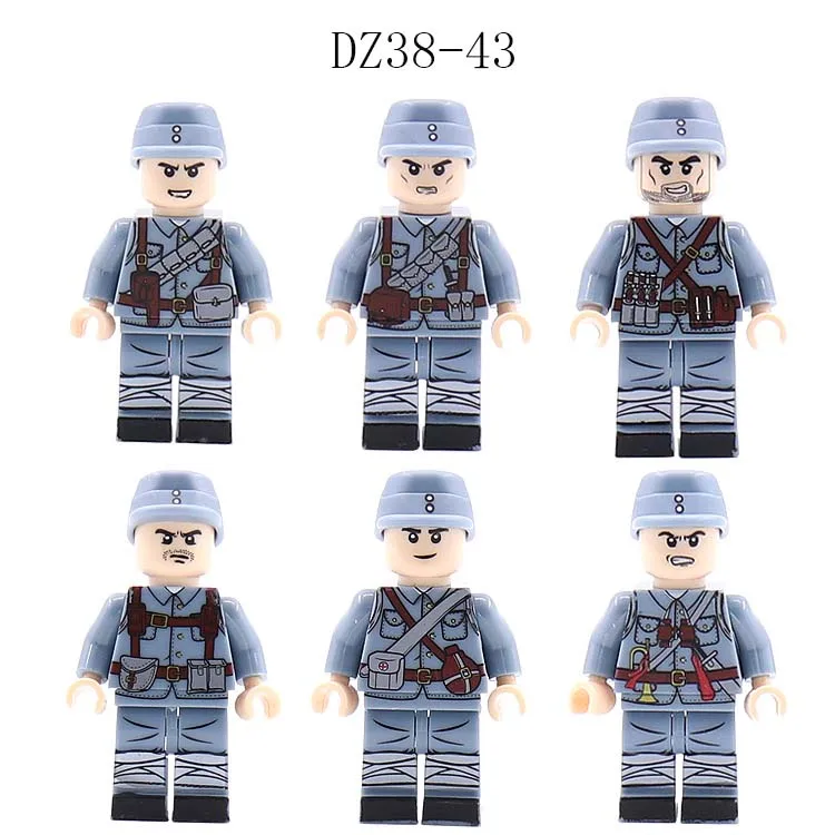 Новый создатель Enlighten Moc WW2 военный строительный блок Китай восемь маршрута армии