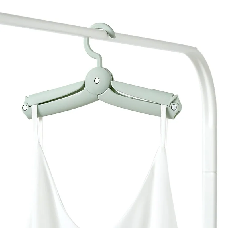 Портативные складные вешалки для одежды путешествий пластиковая Нескользящая