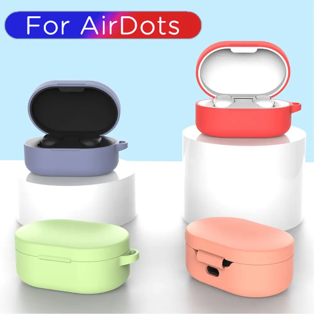 Защитный чехол для Redmi Airdots силиконовый наушников защитный Xiaomi 10 шт.|Аксессуары