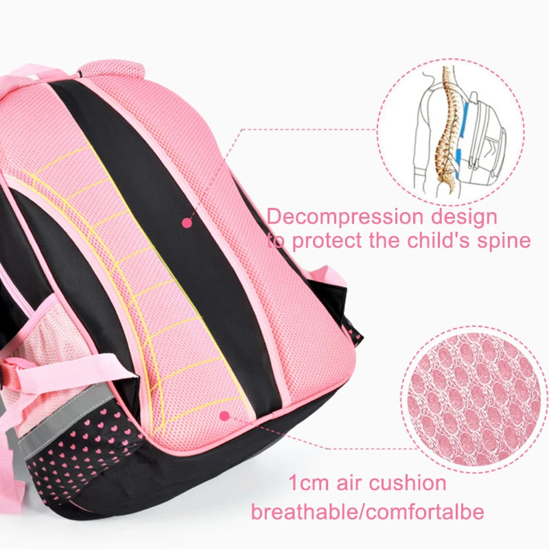 Black Cat Backpack Shiny School Backpack for Girls Back to School Bags Large Bagpack Children Girl Orthopedic School Backpacks