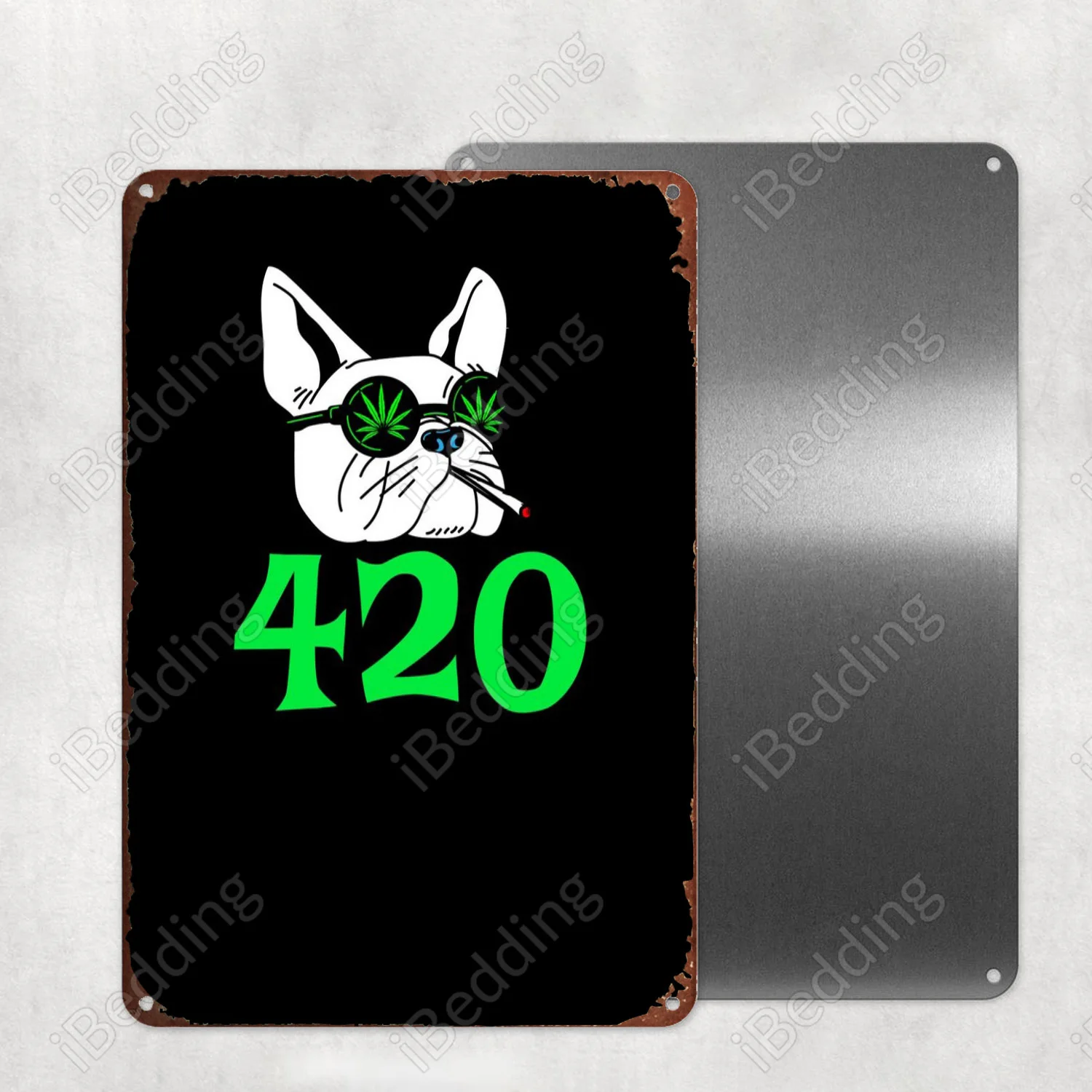 

420 Weed Gift винтажная табличка металлическая планшетофон для бара, паба, клуба, Настенный декор, железная живопись, декоративная пластина 20x30 см