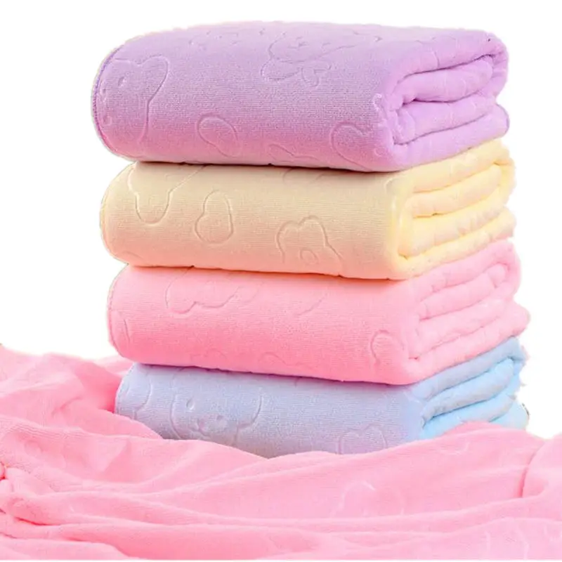 

70X140CM bear microfiber bath towel absorbent and quick-drying super soft hotel bath towel bathroom travel towelProduct Descript