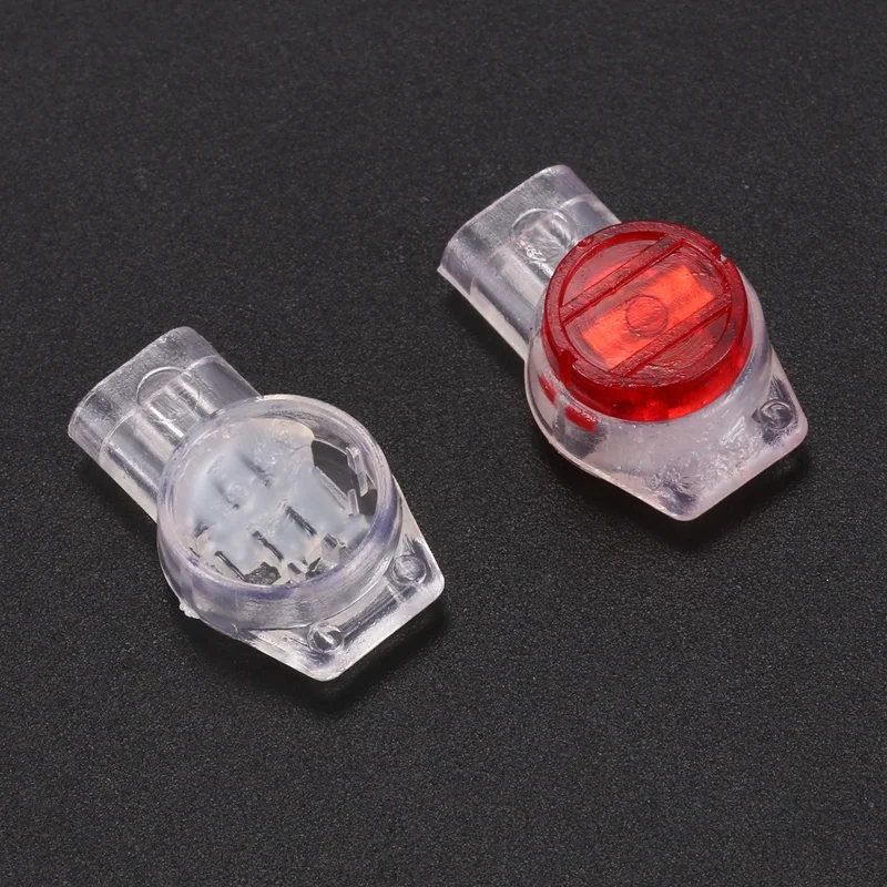 55 шт гель для сращивания UR разъем 3 Порты и разъёмы соединители проводов красный +